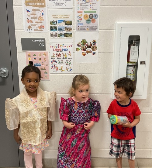 children in costumes
