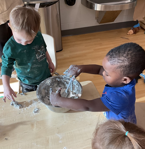 feeling the dough
